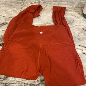 Lululemon rust align leggings 25”